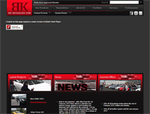 Tablet Screenshot of bk-detailing.com